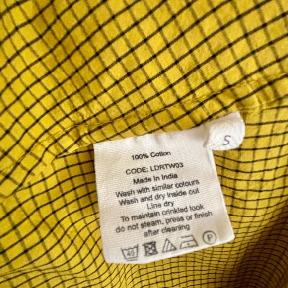 TOAST Check Crinkle Cotton Dress - Picture 5 of 7